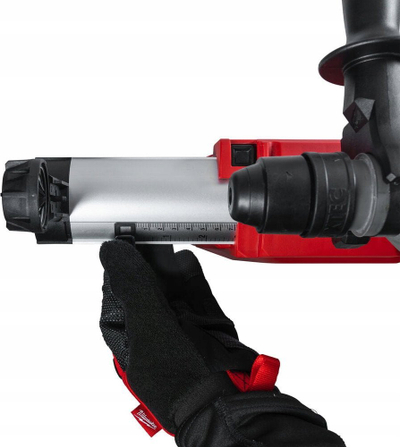 Ekstraktor pluhuri Milwaukee M18 FDDEXL 0, pa kabllo 18V, 200 ml, i kuq