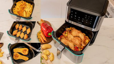 Fritezë me ajër Cecotec Cecofry Supreme 8000, 8L, 1800W, inox