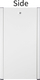 Kabinet rack muri Lanview RWP16U45WH, 16U, derë xhami, i bardhë