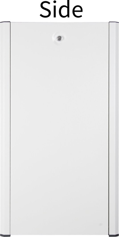 Kabinet rack muri Lanview RWP16U45WH, 16U, derë xhami, i bardhë