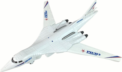 Lodër avion me telekomandë Leantoys Passenger Airplane, për kalamaj 3+, i bardhë