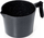 Tenxhere qumështi Orion Grande, me veshje graniti, 17 cm, 2.2 L, e zezë