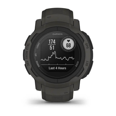 Ore inteligjente Garmin Instinct 2, GPS, 45mm, grafit