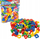 Lodra konstruktore Blocks About Me, vida plastike, puzzle me ndërtime, plot ngjyra