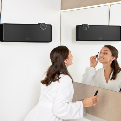 Radiator muri Black+Decker BXWSH2001E, 2500W, me ekran LED, i bardhë