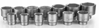 Çelës soket FORCEKRAFT 1", 60 mm, gjashtëkëndor, çelik CrV