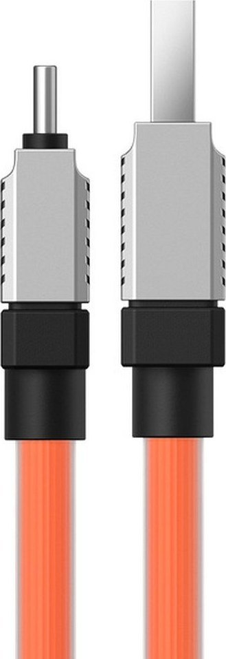 Kabllo USB në USB-C Baseus CoolPlay, 100W, 1m, portokalli