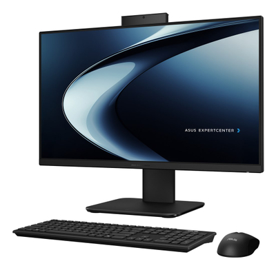 Сè-во-едно компјутер ASUS ExpertCenter PM640KA, 23.8" FHD 100Hz, Ryzen AI 5, 16GB RAM 512GB SSD, црн