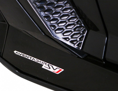 Makina elektrike për fëmijë Lamborghini Aventador SV, 134 x 80 x 52 cm, e zezë
