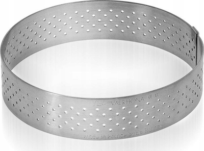 Unazë tartash De Buyer, e shpuar, 11.25", 2 cm, metalike
