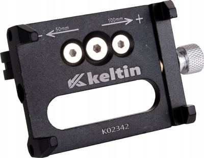 Држач за телефон за велосипед Keltin G-85, алуминиум, 55-100mm, црн