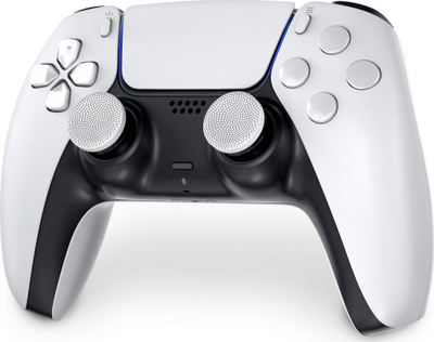 Kape thumbsticks KONTROL FREEK Sports për PS5, set, Clutch, të bardha