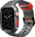 Ремен со куќиште Skinarma Saido 2in1 за Apple Watch 45 44 mm, унибоди, проѕирен чадест