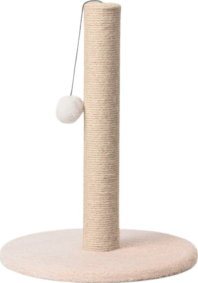 Постамент за гребење за мачки Cat Scratcher Tower, 40 x 30 cm, беж