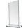 Trofe qelqi Tryumf M72C, 17cm, drejtkëndësh, transparent