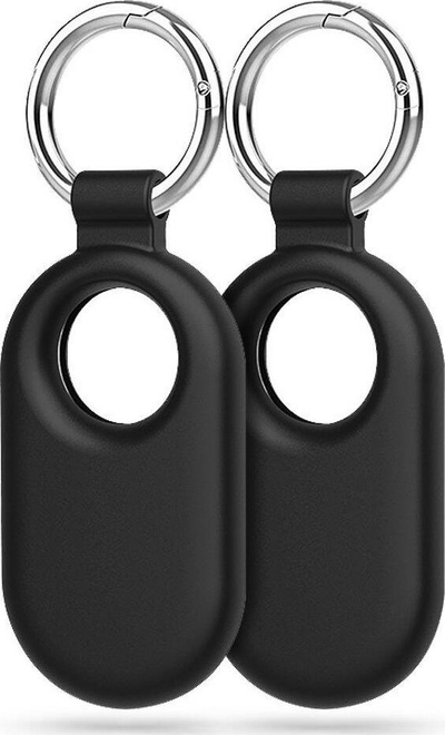 Силиконска држачка Tech-Protect Icon, 2 парчиња, за Samsung SmartTag 2, црна