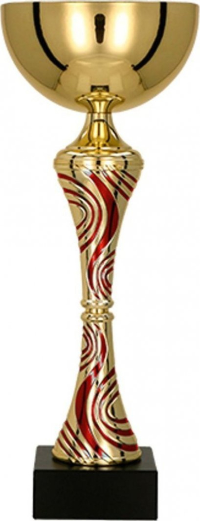 Kupë sportive Victoria Sport Metal Cup, 29cm, metal, ari me të kuqe