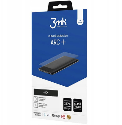 Заштитна фолија за екран 3mk Arc+ за OnePlus 13R, саморегенеративна, транспарентна