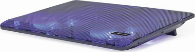 Ftohëse për laptop Gembird NBS-2F15-05, 15.6", 2 Ventilatorë, USB, e zezë