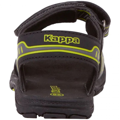 Sandale për kalamaj Kappa Paxos 260864K 1133, me Velcro, të zeza
