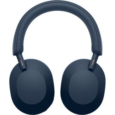 Kufje Sony WH-1000XM5, me tel edhe wireless, blu