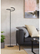 Lampë dyshemeje EGLO Castelpoto 901972, 17.6W, LED, e zezë