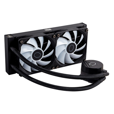 Ftohës me ujë Cooler Master MasterLiquid 240L Core ARGB, 12cm, i zi