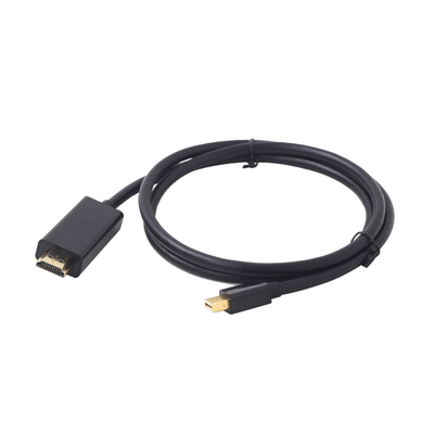 Kabllo Gembird Mini DisplayPort në HDMI, 1.8m, e zezë