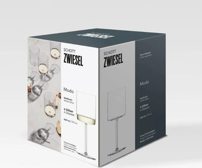 Set gotash për verë të bardhë Schott Zwiesel Modo 130, 4 copë, xham kristali Tritan, transparente