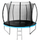 Trampolinë për kopsht Spokey Bounce SPK-945581, 3 m, me rrjetë mbrojtëse, shumëngjyrëshe