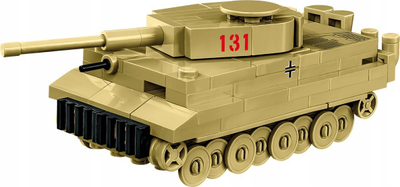 Set ndërtimi Cobi Historical Collection WWII Tiger I 131, 1:72, 144 pjesë, shumëngjyrësh