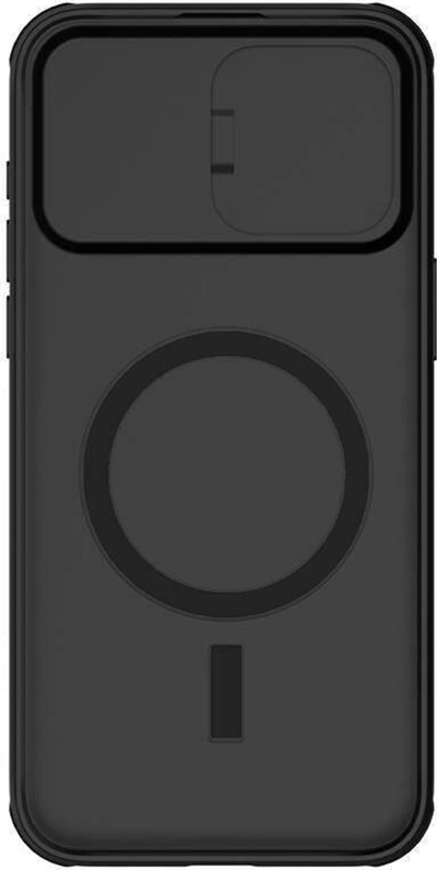 Mbulesë telefoni Nillkin CamShield Pro Magnetic, për iPhone 15 Pro, MagSafe, e zezë