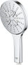 Dush dore Grohe Rainshower SmartActive, 3 rryma uji, krom