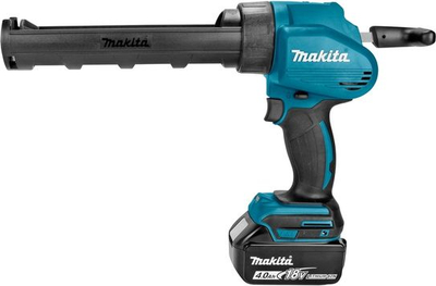 Пиштол за силикон Makita DCG180ZX, без кабел, 18V, 310ml, сина