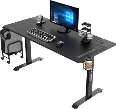 Tavolinë Gaming Ultradesk MOMENTUM, e zezë