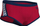 Rroba banje për burra Arena Icons Swim Low Waist, që nuk i bën dëm klori, thahen shpejt, të kuqe me navy
