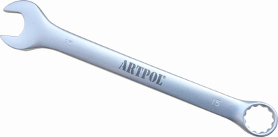 Çelës kombinues Artpol 00577, 27mm, çelik CrV, përfundim satin, ngjyrë argjendtë