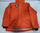 Xhaketë shiu Helly Hansen PU Gale, e papërshkueshme nga uji, me kapuç, portokalli e errët