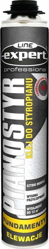 Shkumë ngjitëse Expert Line Pianostyr për stiropor XPS EPS, 750ml