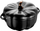 Enë qeramike Staub Mini Cocotte Pumpkin, 700 ml, e zezë