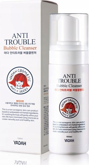 Pastrues fytyre në shkumë Yadah Anti Trouble Bubble Cleanser, 150 ml, për lëkurë me akne