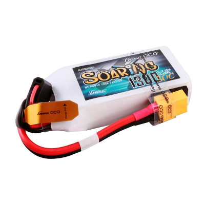 Bateri LiPo Gens Ace G-Tech Soaring 3S1P, 1300mAh, 11.1V 30C, e bardhë