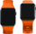 Rryp ore 3mk Silicone Watch Strap për Apple Watch, 38/40/41 mm, portokalli