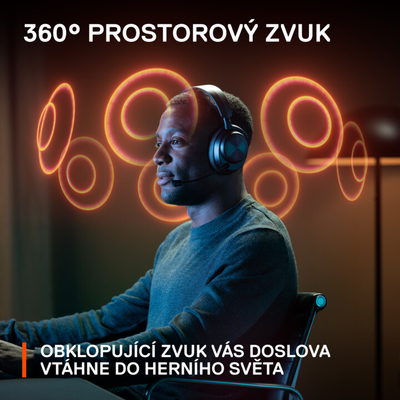 Kufje SteelSeries Arctis Nova Pro Wireless X, të zeza