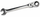 Çelës kombinim me ratchet Richmann C7444, 14 mm, kokë e lëvizshme, krom-vanadium