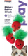 Lodër për mace Petstages Strawberries, me catnip, me ngjyra