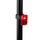 Dritë pas çikletës Dunlop LED, karikim USB‑C, me stop, e zezë me të kuqe