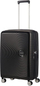 Куфер American Tourister SoundBox Medium, полипропилен, со проширување, црн