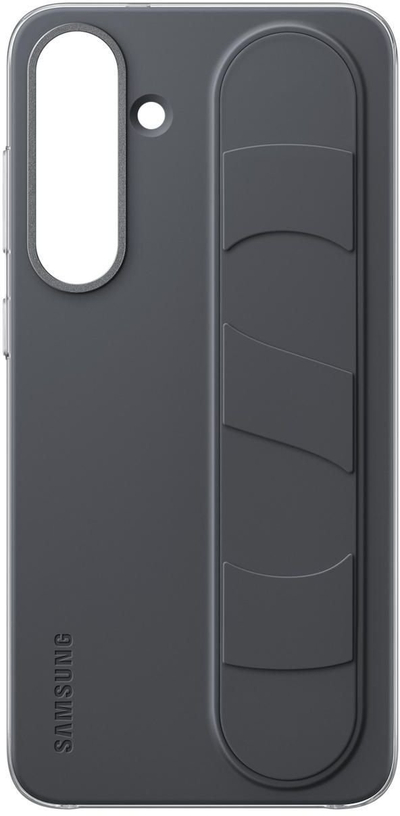Mbulesë telefoni Samsung Standing Grip Lock për Galaxy S25+, me qëndrim, gri e errët