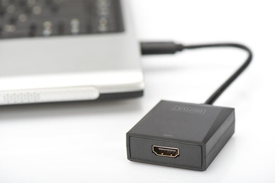 Adapter USB në HDMI Digitus DA-70841, USB 3.0, Full HD 1080p, i zi